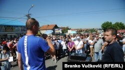 Protest radnika Fijata, 20. jun 2022.