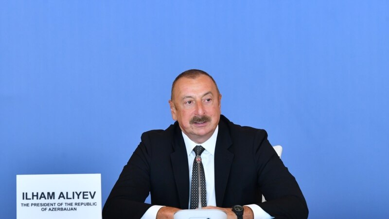 Aliyev Again Rules Out Status For Karabakh Armenians 