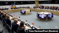 Встреча министров стран НАТО в Брюсселе, 15 июня 2022 года
