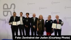 Laureaţii Premiului „Paul Spiegel”Berlin, 3 iulie 2022.