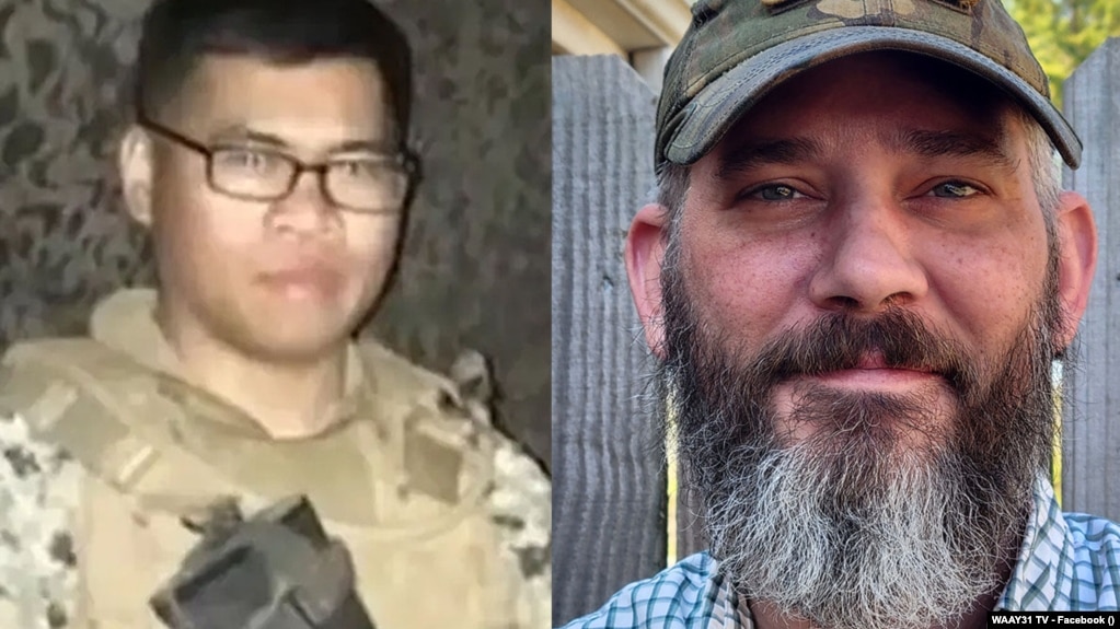 Americans Andy Huynh (left) and Alexander Drueke were captured earlier this month while fighting with the Ukrainian military. (composite file photo)