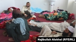 شماری از زخمی های زلزله در جنوبشرق افغانستان 