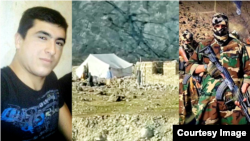 "M. Arsalon" is Mahdi Arsalon, the nickname of Muhammad Sharipov (left), a 27-year-old Tajik citizen from the Nurabad district who the Taliban put in charge of managing the border along the Darvaz district. (collage image)