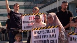 Sarajlije na protestima zbog poskupljenja