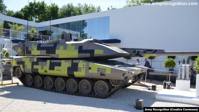 KF51 Panther, Rheinmetall, Німеччина (Джерело зображення: Army Recognition)