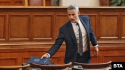 Андрей Гюров, когато беше председател на парламентарната група на "Продължаваме промяната"