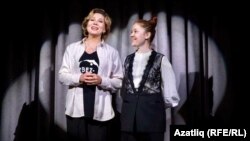 Миләүшә Шәйхетдинова белән Зөлфия Вәлиева