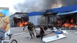 Deadly Russian Strike Hits Market In Eastern Ukraine's Slovyansk