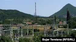 Nënstacioni elektrik i Vallaçit në veri të Kosovës.