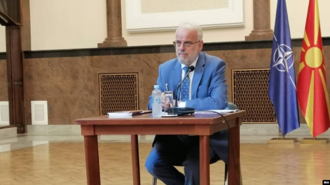 Претседателот на Собранието Талат Џафери 