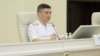 Олжас Бектенов в бытность главой антикоррупционной службы Казахстана