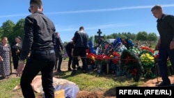 Funeral of contractor Gdov