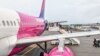 Wizz Air-ის თვითმფრინავი ქუთაისის აეროპორტში