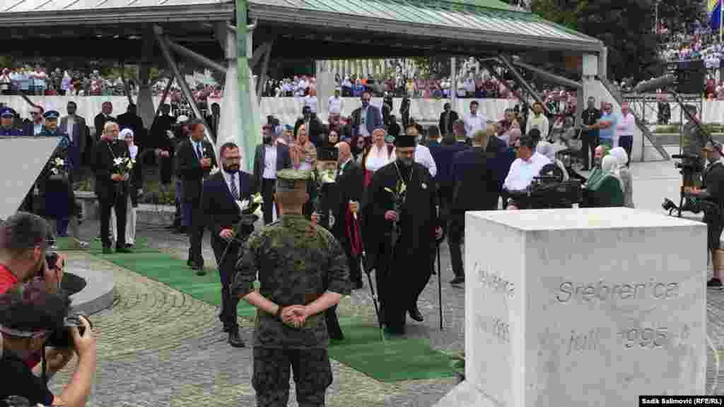 Mitropolit Crnogorske pravoslavne crkve Mihailo došao je da oda počast žrtvama genocide.