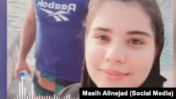 عکسی که مسیح علینژاد از آریانا لشکری منتشر کرده است