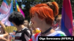 Marșul LGBT+, Chișinău, 19 iunie 2022. Organizatorii spun că a fost cel mai mare pride din istoria Republicii Moldova. 