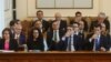 Правителството на Кирил Петков в парламента по време на дебатите по вота на недоверие