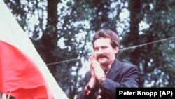 Lech Walesa, 1980.