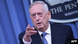 U.S. Defense Secretary Jim Mattis (file photo)