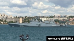 Серед ракетоносіїв на бойовому чергуванні – фрегат «Адмірал Макаров»