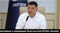 Бакыт Сыдыков, специальный представитель президента Кыргызстана по вопросам санкционной политики и минимизации санкционных рисков. Фото: Министерство экономики и коммерции Кыргызстана