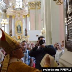 Тадэвуш Кандрусевіч асабіста выбраў месца для дошкі