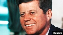 Fotografi e presidentit John FF. Kennedy nga viti 1963