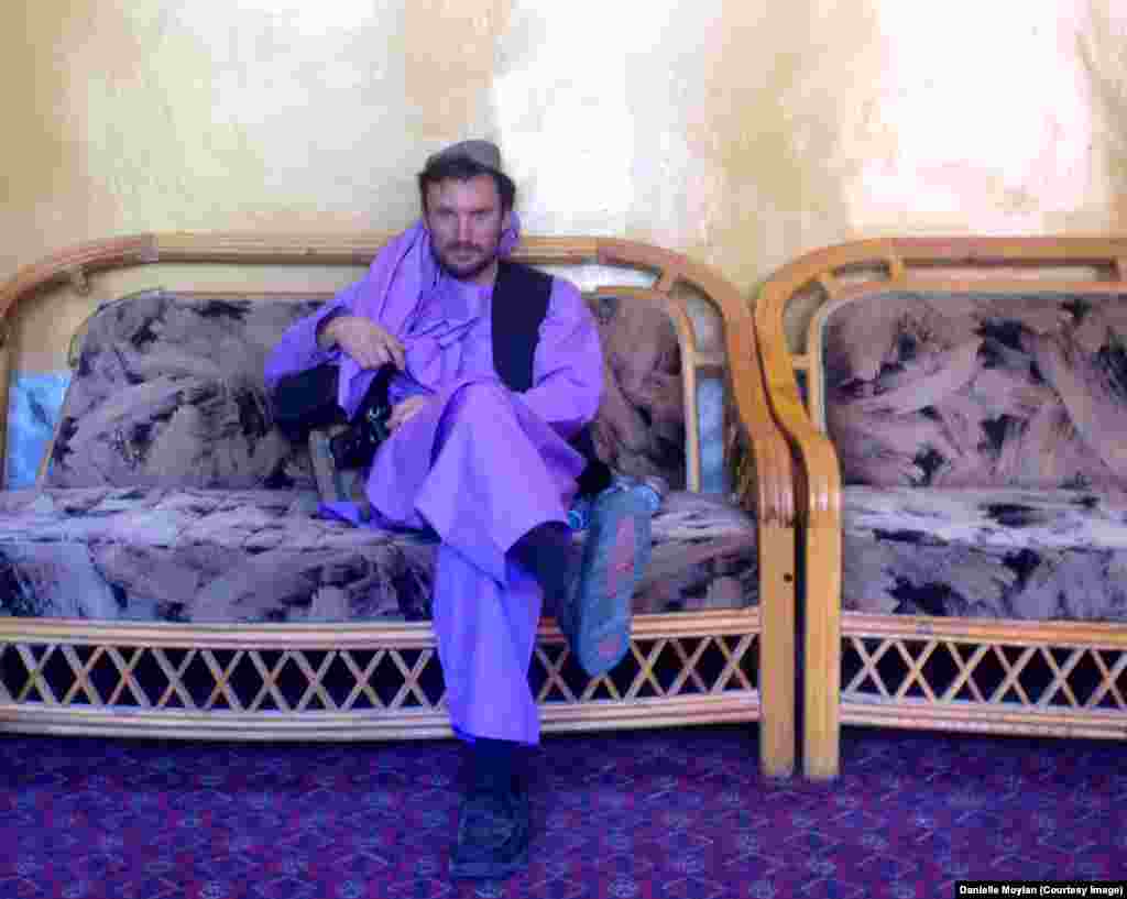 Quilty on a shoot, dressed in local clothing. The 34-year-old says he has no plans to leave Afghanistan anytime soon. &quot;Anywhere you point a camera here, there&#39;s a compelling story. In Australia, I thought I had the best job, but Afghanistan has been a revelation. I&#39;ll get back to Australia eventually. But for the moment, I couldn&#39;t be more fulfilled.&quot;