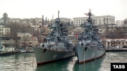 Russian Black Sea Fleet in Sevastopol