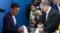 WATCH: Poroshenko And Zelenskiy Cast Ballots In Presidential Runoff Vote