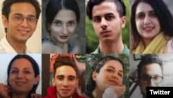 عکس شماری از جوانان بهایی محکوم شده در قائمشهر مازندران