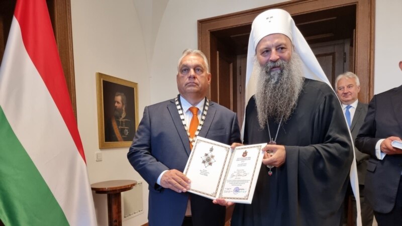 Patrijarh SPC odlikovao mađarskog premijera