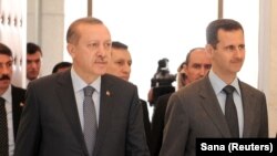 آخرین دیدار اسد و اردوغان در دمشق در ژانویه ۲۰۱۱، پیش از جنگ داخلی سوریه