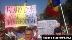 Protest de ziua independenței la Chișinău