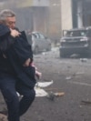 Вибух у Києві під час масованої російської атаки