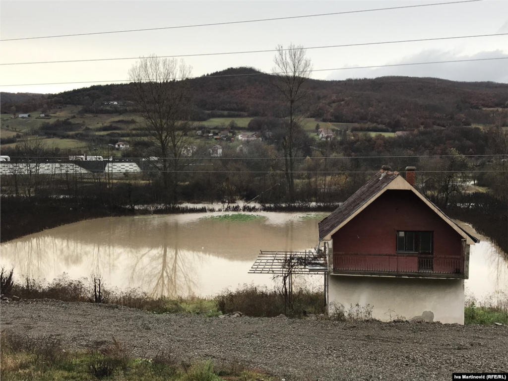 Poplave kod Novog Pazara na jugu Srbije, 20. novembra 2022.