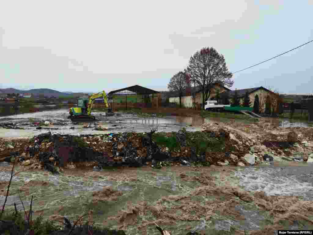 Poplava u Vučitrnu na Kosovu, 20. novembra 2022.