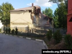 Неўзабаве ад гістарычнага будынку застанецца толькі друз
