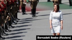Predsjednica Mađarske Katalin Novak tokom inauguracije u Budimpešti, 14. maj, 2022. 