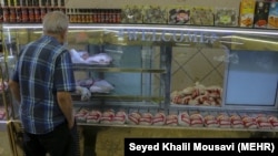یک گوشت‌فروشی در استان خوزستان