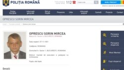 Sorin Oprescu a fost dat în urmărire generală după ce nu a fost găsit la locuințele sale