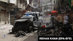 انفجار در شهر کراچی پاکستان - 17 May 2022