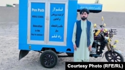  مطیع الله ویسا، رئیس بنیاد راه قلم که به روز دوشنبه در کابل توسط طالبان بازداشت گردید