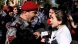 Hundreds Arrested As Opposition Blocks Roads In Armenian Capital GRAB 2