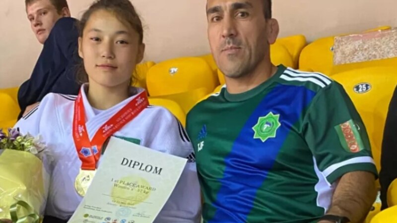 Türkmenistanly dzýudoçy Aziýa çempionatynda altyn medala mynasyp boldy