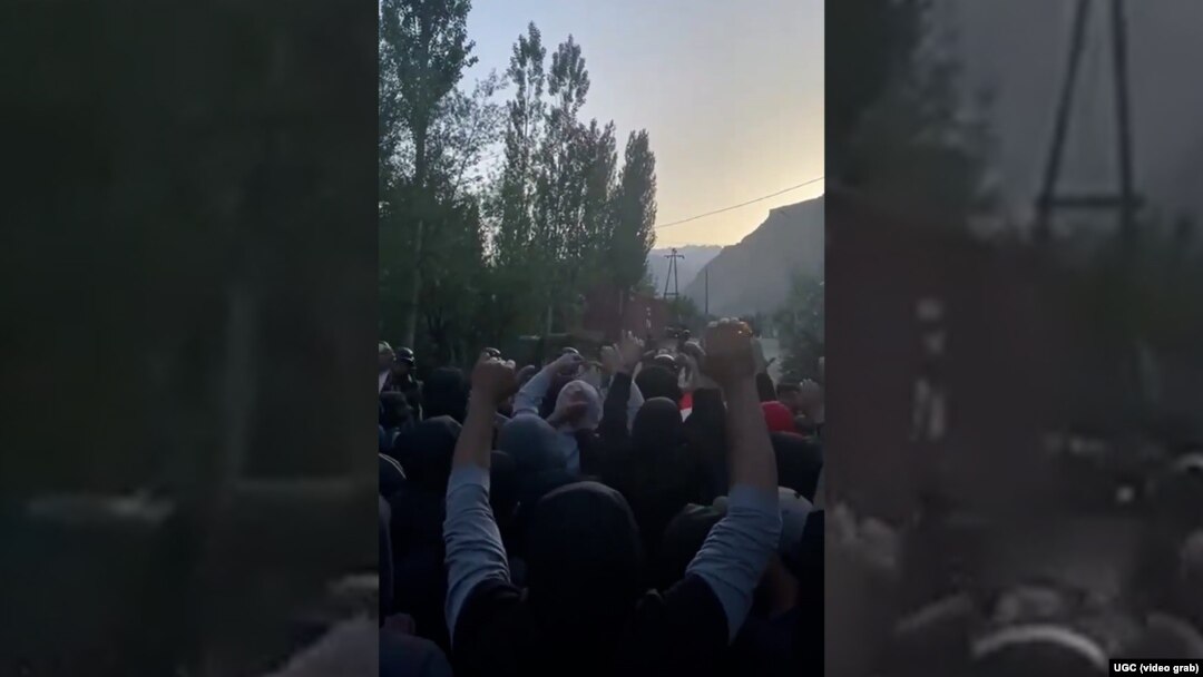 The latest crackdown on activists in Gorno-Badakhshan followed protests that erupted in mid-May. (file photo)