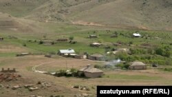 Armenia - A view of the village of Tigranashen claimed by Azerbaijan.