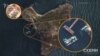 Спутниковый снимок острова Змеиный, 12 мая 2022 года
