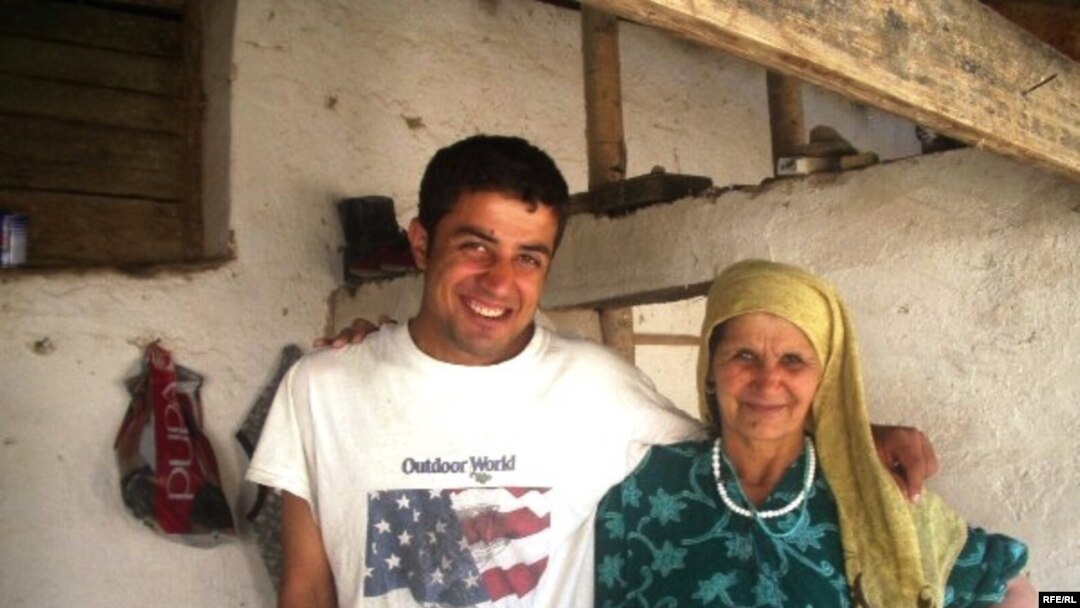 The author with his Tajik mother 