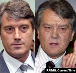 ვიქტორ იუშჩენკო მოწამვლამდე და მოწამვლის შემდეგ